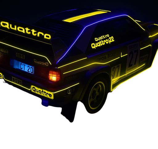 Add nightlight effect to all the car