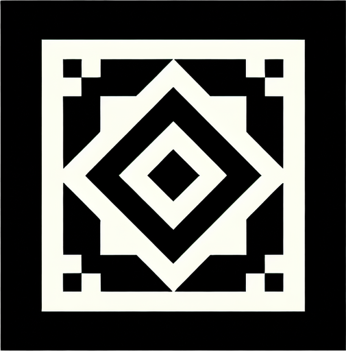 Geometry dash square.
Single Game Texture.  In-Game asset.  2d.  Blank background.  High contrast.  No shadows