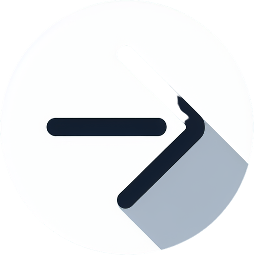 white round back arrow.
UI element