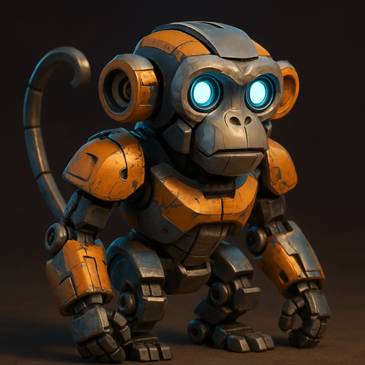 robot monkey.
In-Game asset
