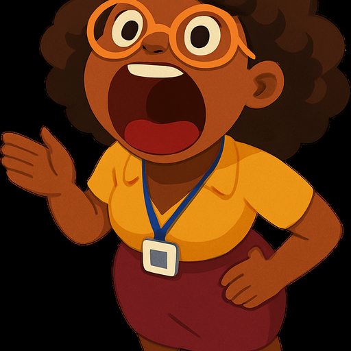 make her look like she opened her mouth alot and screamed