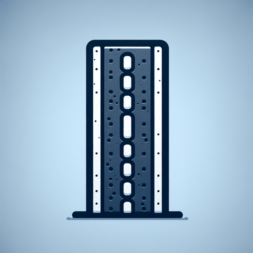generate image single white dashed road edge marking line. vertical direction. exempted. no background. just simple line nothing else on pic Single Game Texture. In-Game asset. 2d. Blank background. High contrast. No shadows.