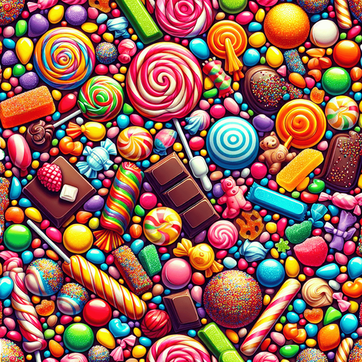 seamless candy texture