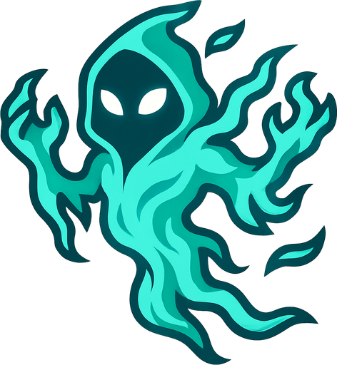 ephemeralSpirit.
In-Game asset.  2d.  High contrast.  No shadows