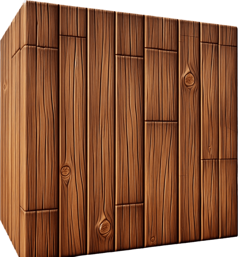 Wood Plank.
Single Game Texture.  In-Game asset.  2d.  Blank background.  High contrast.  No shadows