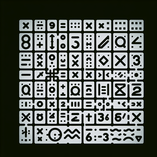 math game panel without any text background.
Single Game Texture.  In-Game asset.  2d.  High contrast