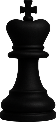 Full black king