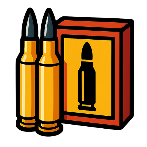 Ammo.
In-Game asset.  2d.  High contrast.  No shadows