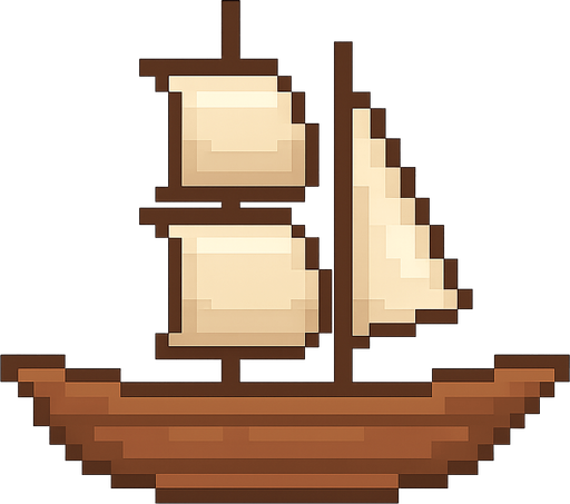 pixel ship. No background. Transparent background. Blank background. No shadows. 2d. In-Game asset. flat