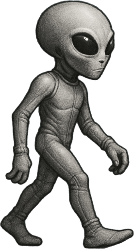 Fix this grey alien picture