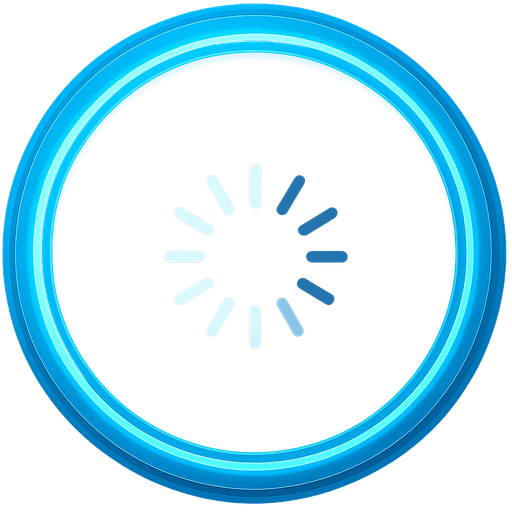 white loading icon