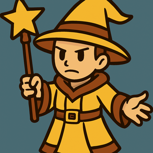 Cambiar la esfera por una estrella y usar el diseño de varita de, cuarto asset