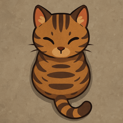 cat top view.
In-Game asset