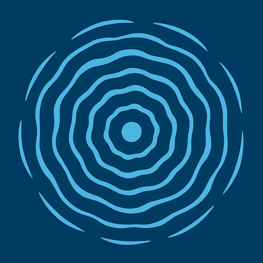waterRipple top view.
In-Game asset.  2d.  High contrast.  No shadows