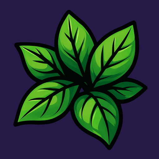 Leaves.
In-Game asset.  2d.  High contrast.  No shadows