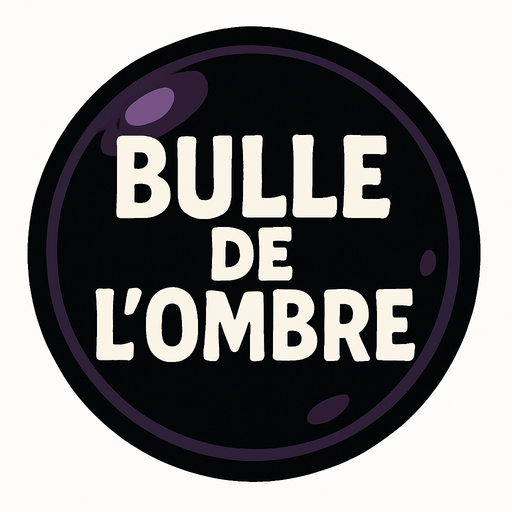 Bulle de l'ombre.
In-Game asset.  2d.  High contrast.  No shadows