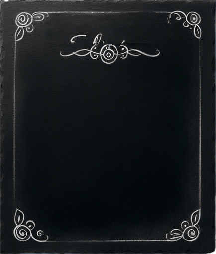 Word "ELIXIR" in chalk