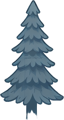 Orman vektör tarzda.
Single Game Texture.  In-Game asset.  2d.  Blank background.  High contrast.  No shadows