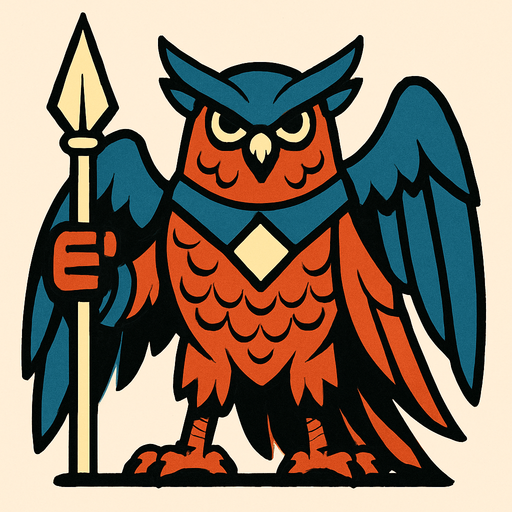 2d bird guardian.
In-Game asset.  2d.  High contrast.  No shadows
