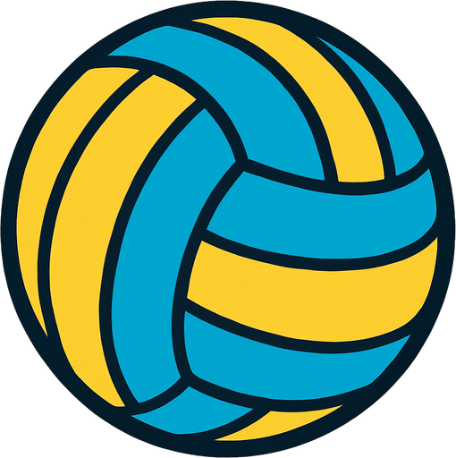 volleyball ball.
In-Game asset.  2d.  High contrast.  No shadows