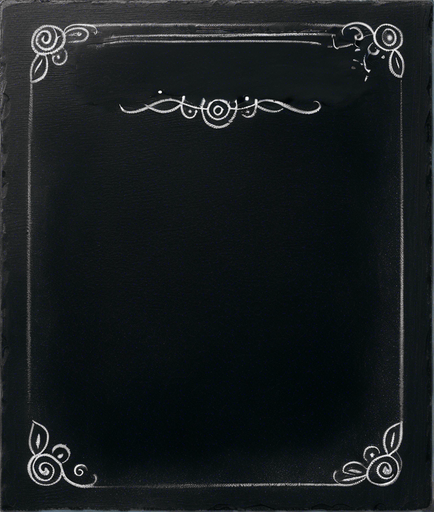 Word "POTION" in chalk