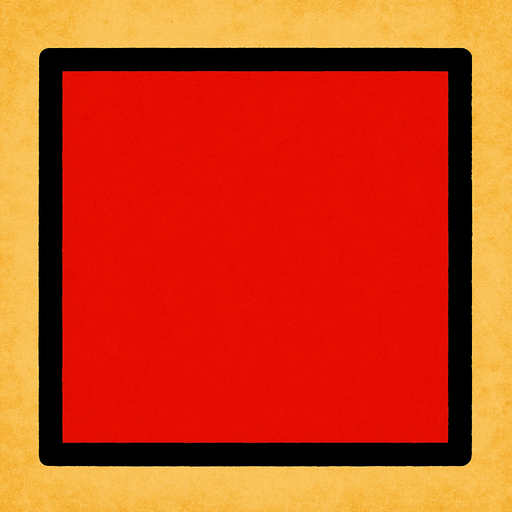 rectangle red color.
In-Game asset.  2d.  High contrast.  No shadows. rectangle red