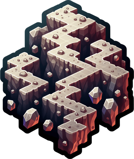 Um asteroide torto com crateras, 2d jogo, fundo png.
Asteroide torto