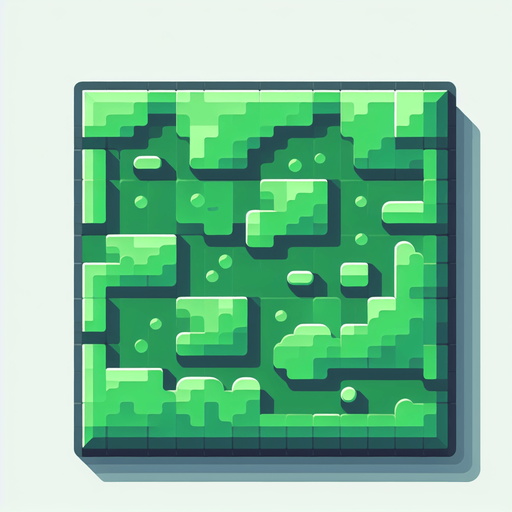 a horizontal green block.
Single Game Texture.  In-Game asset.  2d.  Blank background.  High contrast.  No shadows