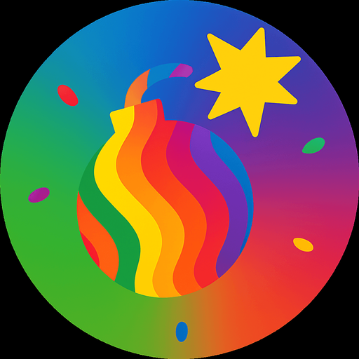 Bomba şeklinide grandyan ama çizgili rengarenk olsun