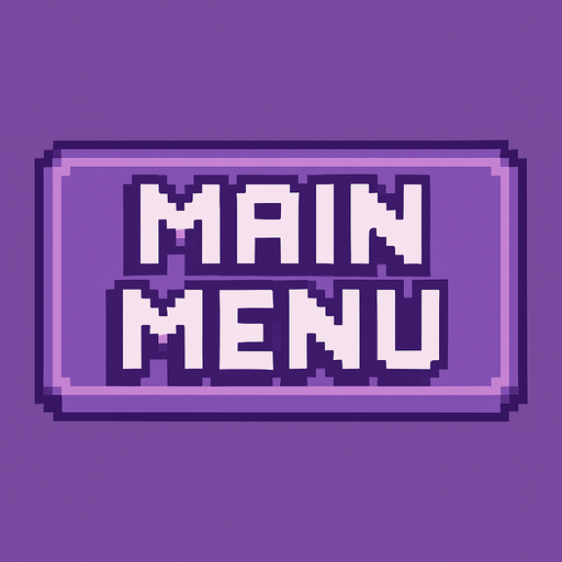 change text with MAIN MENU