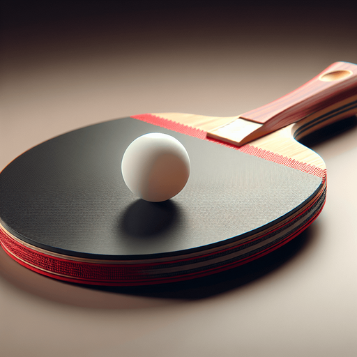pong ball and paddle.
