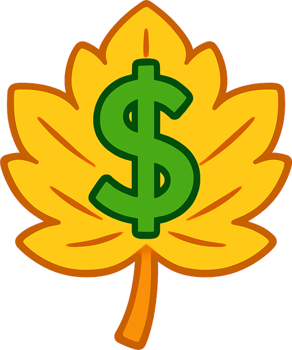 Fortune Leaf.
In-Game asset.  2d.  High contrast.  No shadows