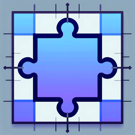 Puzzle piece.
Single Game Texture.  In-Game asset.  2d.  Blank background.  High contrast.  No shadows