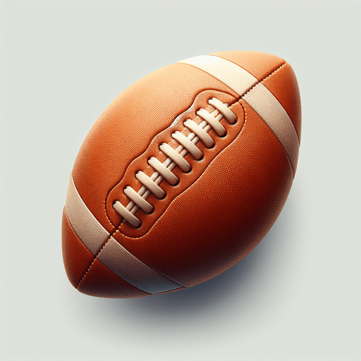 foot ball.
Single Game Texture. In-Game asset. 2d. Blank background. High contrast. No shadows.