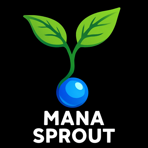 manaSprout.
In-Game asset.  2d.  High contrast.  No shadows