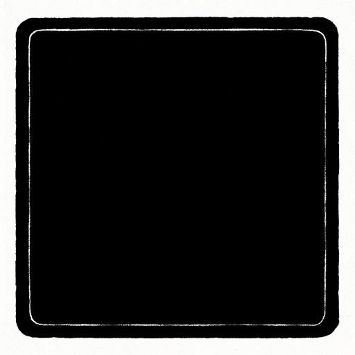 Sim siyah bir ekran çiz.
In-Game asset.  2d.  High contrast.  No shadows