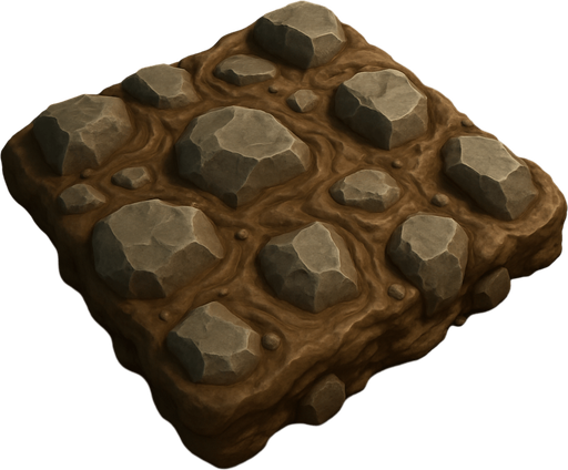 mud and stone.
In-Game asset