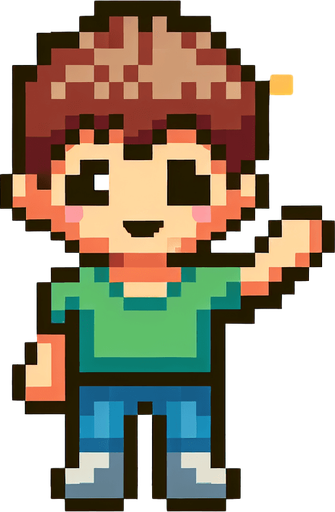 Pixel Art Boy