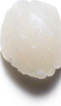 One white grain of rice
