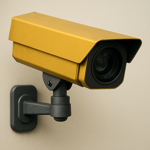 realistic security camera