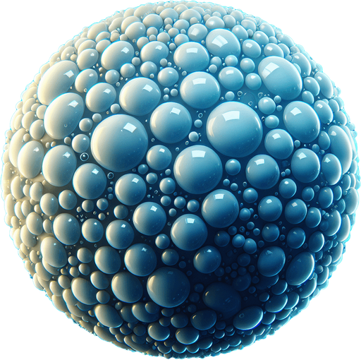 Make a round bubble.
Single Game Texture.  In-Game asset.  High contrast.  No shadows