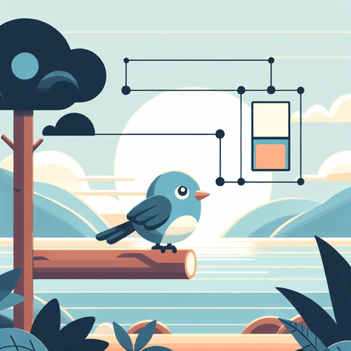 Bird.
Single Game Texture.  In-Game asset.  2d.  Blank background.  High contrast.  No shadows