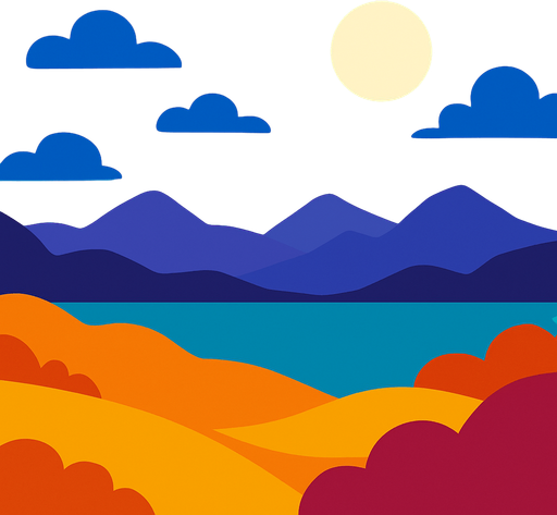 chill backround.
In-Game asset.  2d.  High contrast.  No shadows