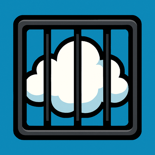 trapped cloud.
In-Game asset.  2d.  High contrast.  No shadows