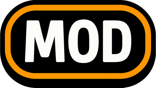 Mod butonu tasarla böyle tarz olsun.
In-Game asset.  2d.  High contrast.  No shadows