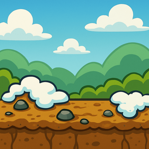 Make it look like a 2d platformer