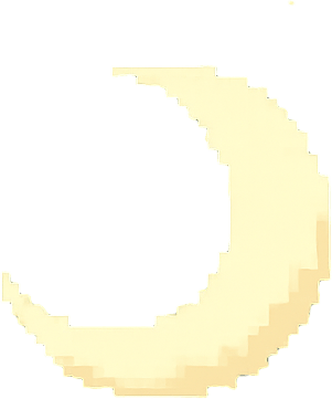 Night sky background, dark blue clouds, stars and moon, peaceful nighttime atmosphere, 2D pixel art.
In-Game asset.  2d.  High contrast.  No shadows