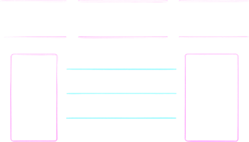 Make a shop backdrop with display shelves and framed areas to place items