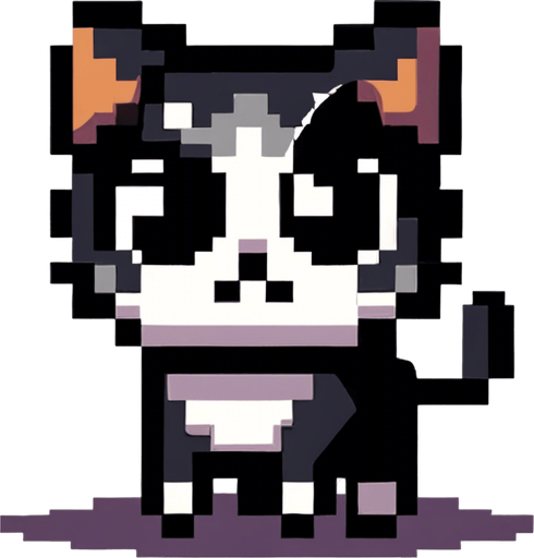 make the ghost version of this cat.