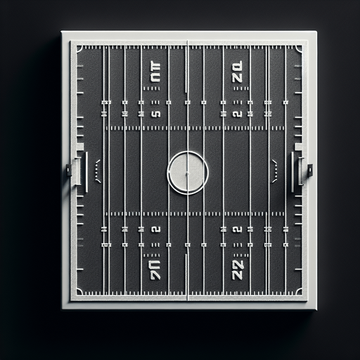 ФУТБОЛЬНОЕ ПОЛЕ С РАЗМЕТКАМИ С ВИДУ СВЕРХУ.
Single Game Texture. In-Game asset. 2d. Blank background. High contrast. No shadows.